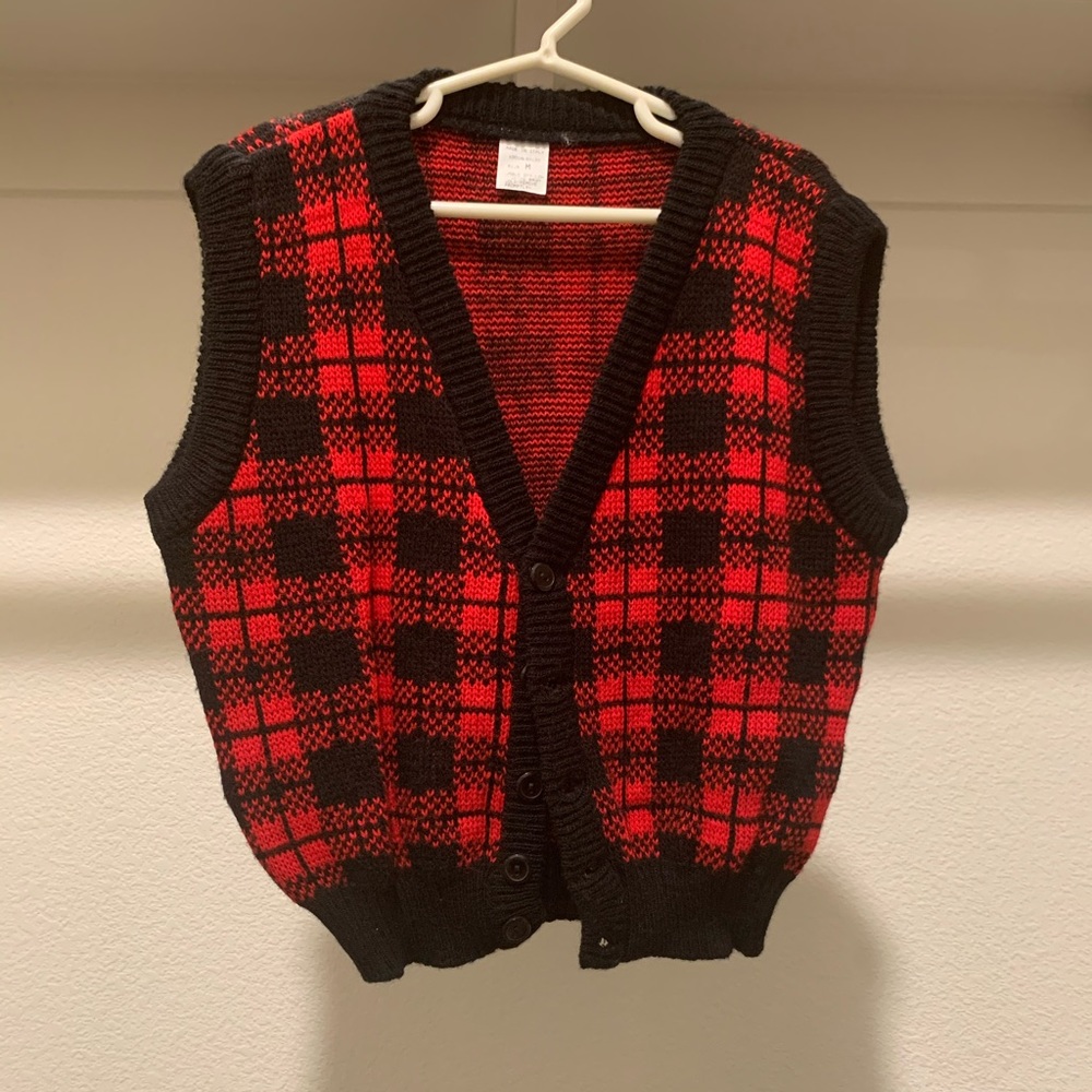 Toddlers plaid vest - Picture 1 of 3